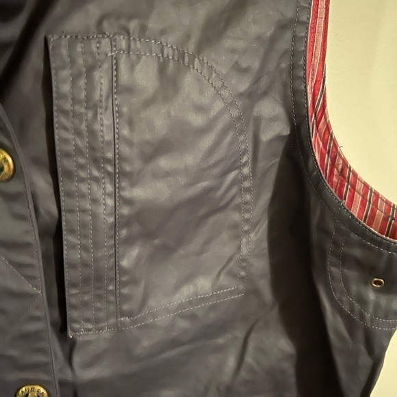 Vintage Lauren Naval Supply Company Waxed Lined Vest - Picture 3 of 11